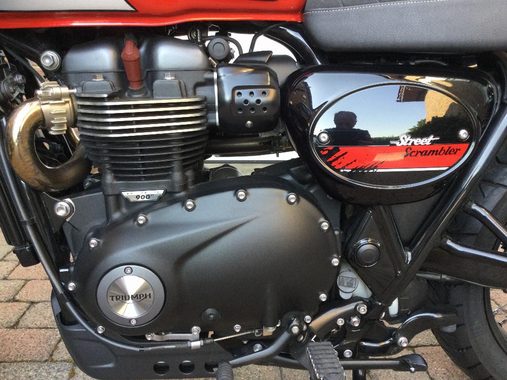 Motorrad verkaufen Triumph Street Scrambler 900 Ankauf